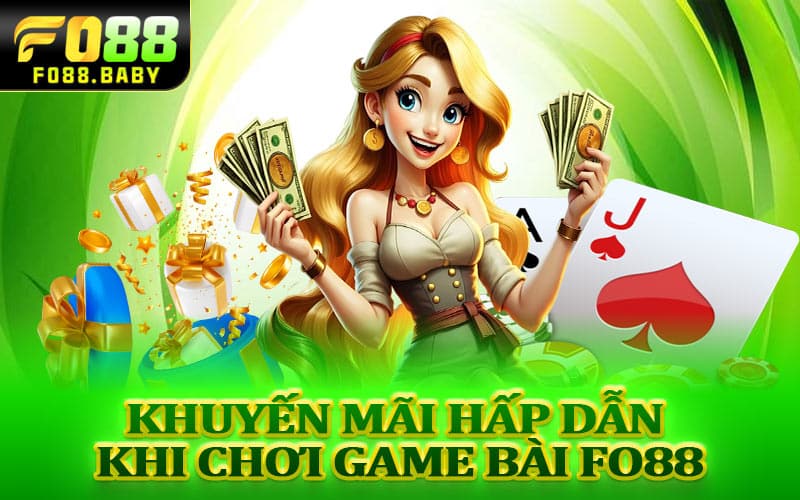 Khuyến Mãi Hấp Dẫn Khi Chơi Game Bài Fo88
