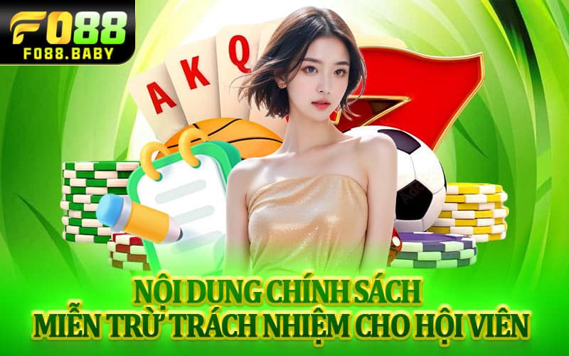 Nội dung chính sách miễn trừ trách nhiệm cho hội viên